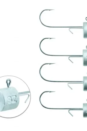 Svartzonker Ned Jig Head Bismuth (2pcs) 2/0 - 5 g Marque
