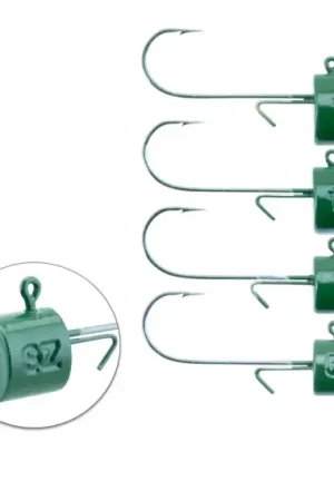 Acheter Direct Svartzonker Ned Jig Head Bismuth Dark Green (2pcs) 2/0 - 7 g