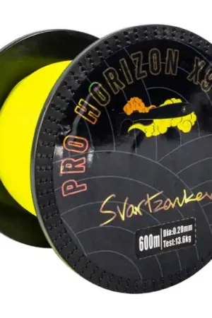 Svartzonker Pro Horizon Braid Yellow 600m - 0,35mm, 25,8 kg Commander Vite