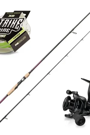 Must-Have SvartZonker The Force The Wand 8' 30-110g Pitch Black Spinning Combo