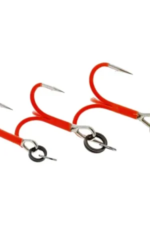 Nouveauté Westin Rigged Trout Treble Hooks Uv Orange - #10 (4-pack)