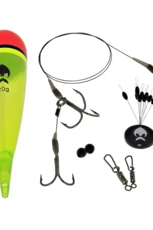 Must-Have Westin Pike Float Kit 20g #4+#6 Semi Barbed 0,32mm/1x7 14kg 30lbs 50cm 1pc