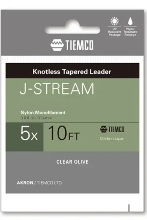 Tiemco J-Stream Taperad Tafs 4X Quantité Limitée
