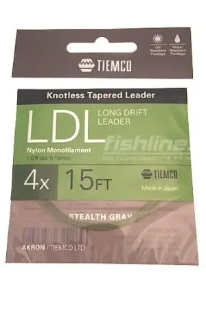 Quantité Limitée Tiemco Long Drift Taperad Tafs 15ft - 5X