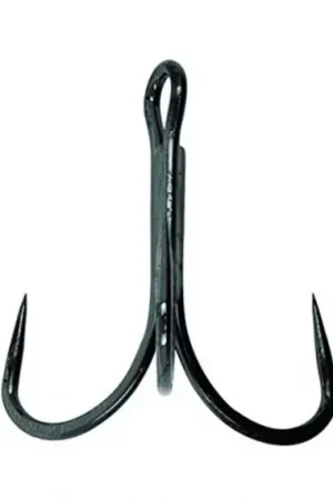 Expédition Rapide Mustad Ultrapoint KVD TG78XNP Triple Grip BN Barbless (5-Pack), 2/0