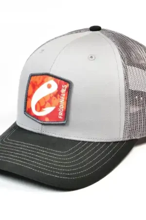 Frödin Logo Trucker Hat – Black/Grey Acheter En Ligne