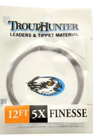 Top Vente Trout Hunter Finesse Tapered Leader 12ft - 2X - 0,24mm
