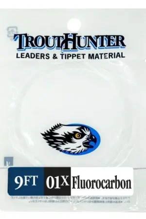Trout Hunter Fluorcarbon Tapered Leader 9ft - 4X - 0,19mm Réduction
