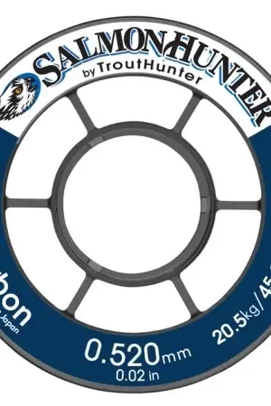 Nouveauté Trout Hunter SalmonHunter Fluorocarbon Tippet Material - 0,310 mm