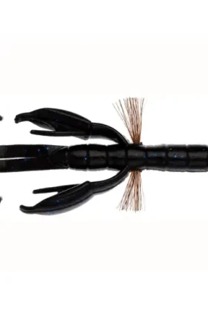 Quantité Limitée Baitbreath BYS Craw Portly 10cm - Black/Blue