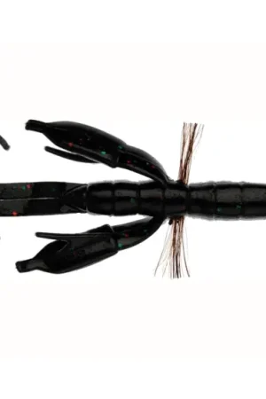 Baitbreath BYS Craw Portly 10cm - Black/Green Red Solde