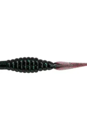 Produit De Marque Baitbreath U30 Flat Pin Tail 11,4cm - Junebug/Green