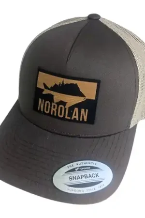 Norolan Trucker Cap - Brown Pas Cher
