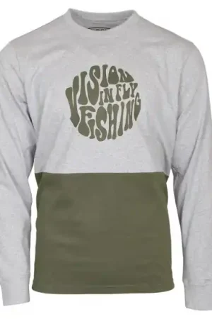 Vision Since Long Sleeve Grey/Olive - L Solde