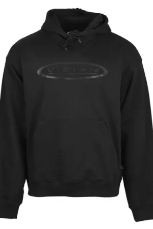 Acheter En Ligne Vision Fish Oval Hoodie Black - XXL