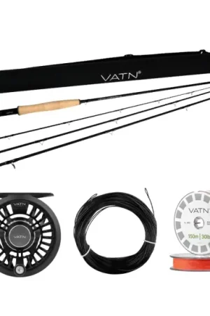 VATN M1 Classic Sink+ Flugset - 9' #6 Commander Maintenant