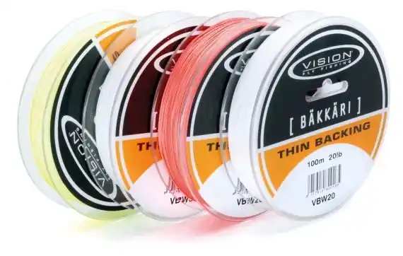 Certifié Vision Bäkkäri / Backing 50m White 20lb