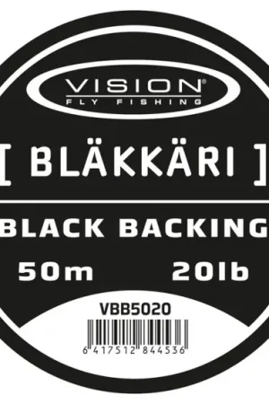 Bon Marché Vision Bläkkäri 50m 20lb, Black Backing