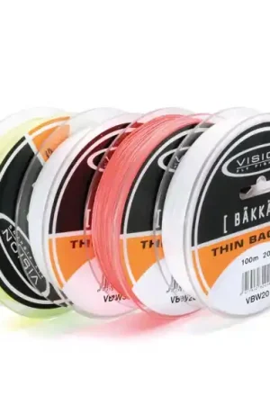 Vision Bäkkäri Backing 100m White 20lb Offre Limitée