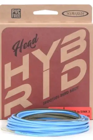 Meilleure Vente Vision Hybrid Shooting Head Inter To Sink3 35g/540gr