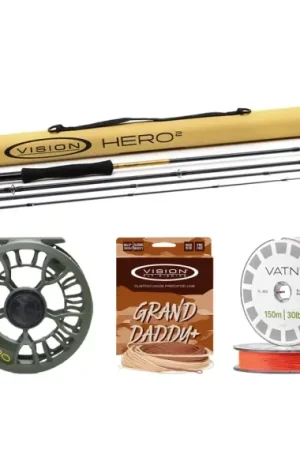 Commande En Gros Vision Predator HERO² Gäddflugset - 9' #9