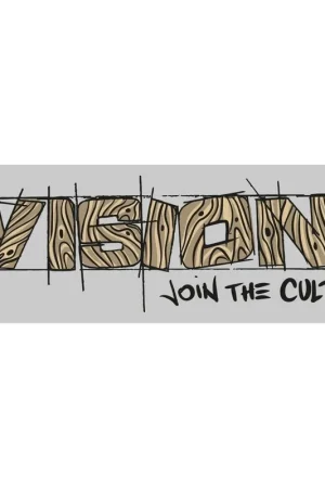 Vente Flash Vision Join the cult sticker 150mm