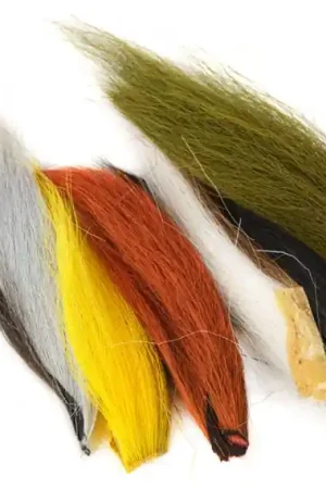 Bucktail Assort. 6 Regular Colors Bon Plan
