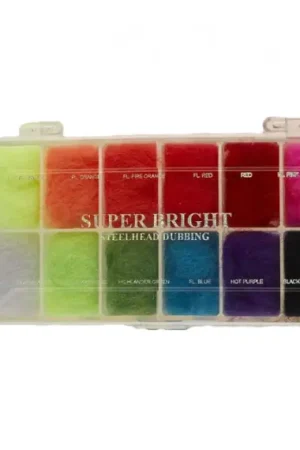 Nouvel Arrivage Wapsi Dispenser Super Bright Steelhead Dubbing