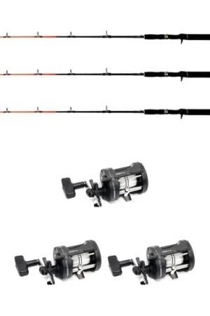 Certifié Fladen Warbird Maxximus 140 cm Högervev 3-Pack