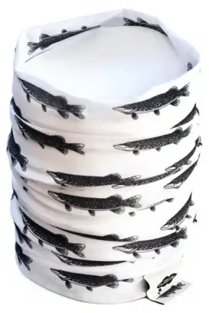 Pas Cher Wolfcreek Pike Logo Multiscarf, White