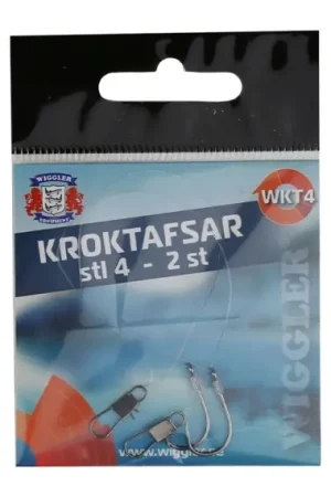 Retour Gratuit Wiggler Hook Leaders #6 12cm