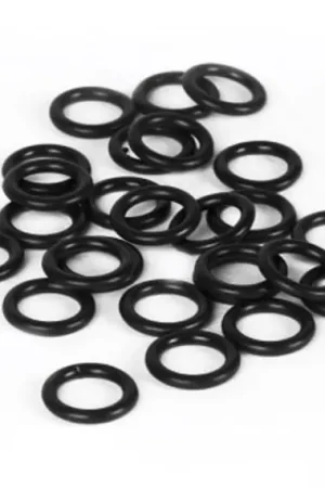 Prix Bas X Zone Wacky Rigging O-rings, 3'' & 4'' Stick Baits (25-pack) - Red