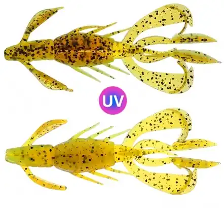Bon Marché PerchFight Crayfish 4.4'' 5-Pack , Okeechobee Blue