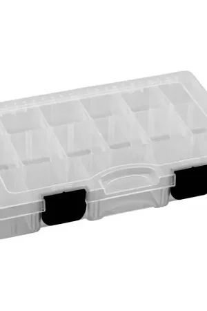 BOÎTE LEURRE 27X18 3 CASES FIXES 11 AMOVIBLES PLASTILYS Bon Plan