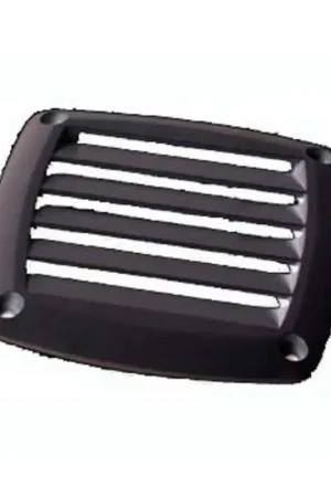 Grille d'aération en ABS - noire Haute Qualité