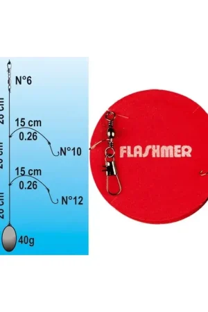 BAS DE LIGNE PALANGROTTE FLASHMER Quantité Limitée