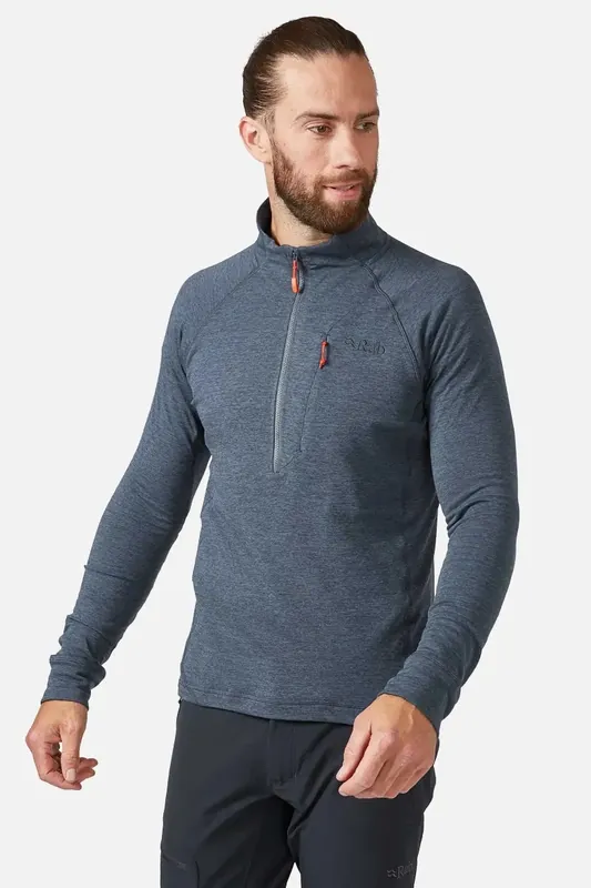 Veste polaire Homme Nexus Pull-On gris RAB Certifié