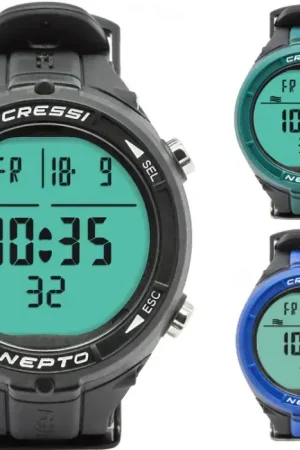 Vente Flash Montre ordinateur d'apnée et de chasse sous-marine NEPTO CRESSI SUB