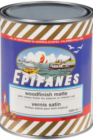 VERNIS SATIN WOODFINISH AVEC FILTRE UV - 1L Meilleure Vente