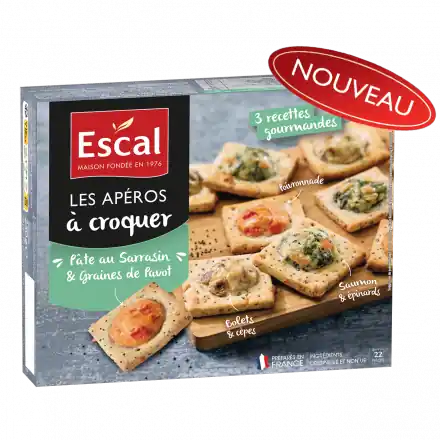 22 APEROS SARRASIN ET GRAINES DE PAVOT 250G Vente Flash