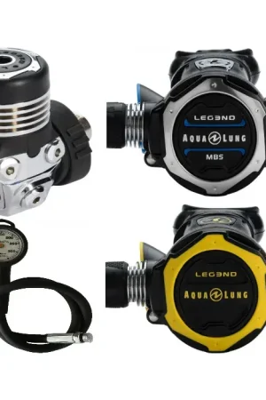 Achat Immédiat Pack détendeur LEGEND MBS ACD DIN AQUALUNG + Octopus LEGEND AQUALUNG + Manomètre