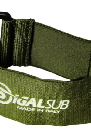 Usine Directe Sangle de bras pour dague de chasse sous-marine vert SIGALSUB