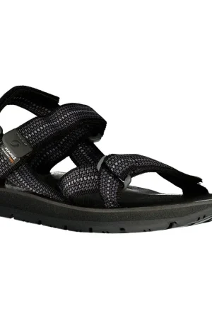 Sandales Homme CLASSIC PRO HOMME-CHESS BLACK SOURCE Prix Réduit
