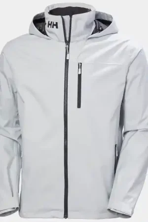 Commander Vite VESTE DE PONT GRIS À CAPUCHE CREW 2.0 HELLY HANSEN
