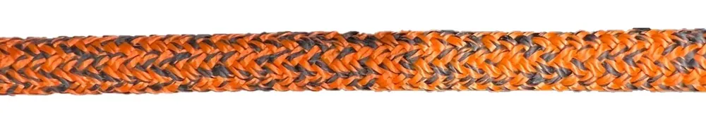 DRISSE PERFORMBRAID R357 DYNEEMA SK78 DOUBLE TRESSE GAINE BLACK TECHNORA - ORANGE - MEYER Bon Plan