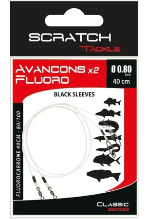 Bas de ligne Fluoro avec Agraphe | Powerline Soldes