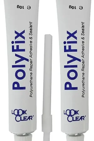 Soldes Colle polyuréthane POLYFIX 2x10 gr LOOK CLEAR