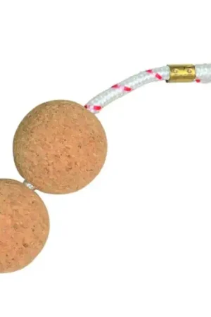 PORTE-CLE FLOTTANT 2 BOULES LIEGE CABESTO Meilleur Prix