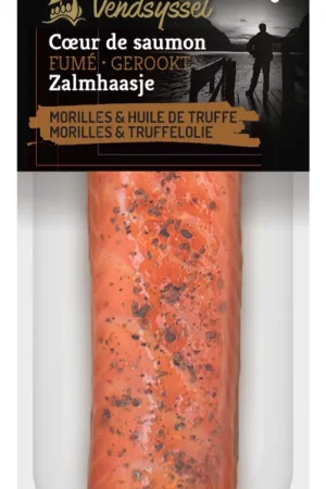 Acheter En Ligne CŒUR DE SAUMON FUMÉ MORILLES HUILE DE TRUFFES 100 G