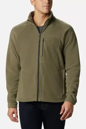 Satisfait Ou Remboursé Veste polaire zippée homme FAST TREK™ II vert pierre COLUMBIA